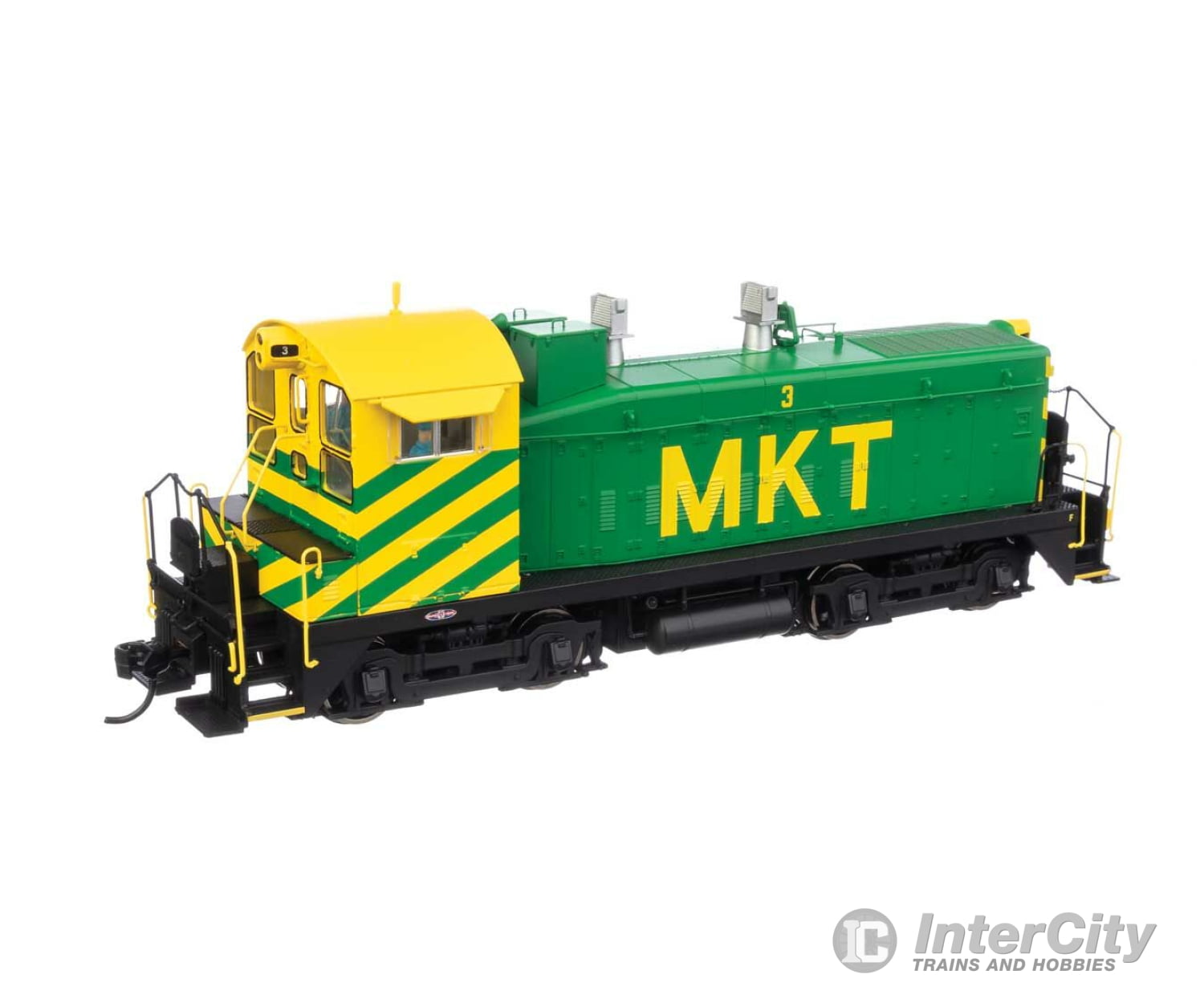 Walthers Proto 41508 Emd Sw1200 - Loksound 5 Sound & Dcc -- Missouri-Kansas-Texas(Tm) #3 Locomotives