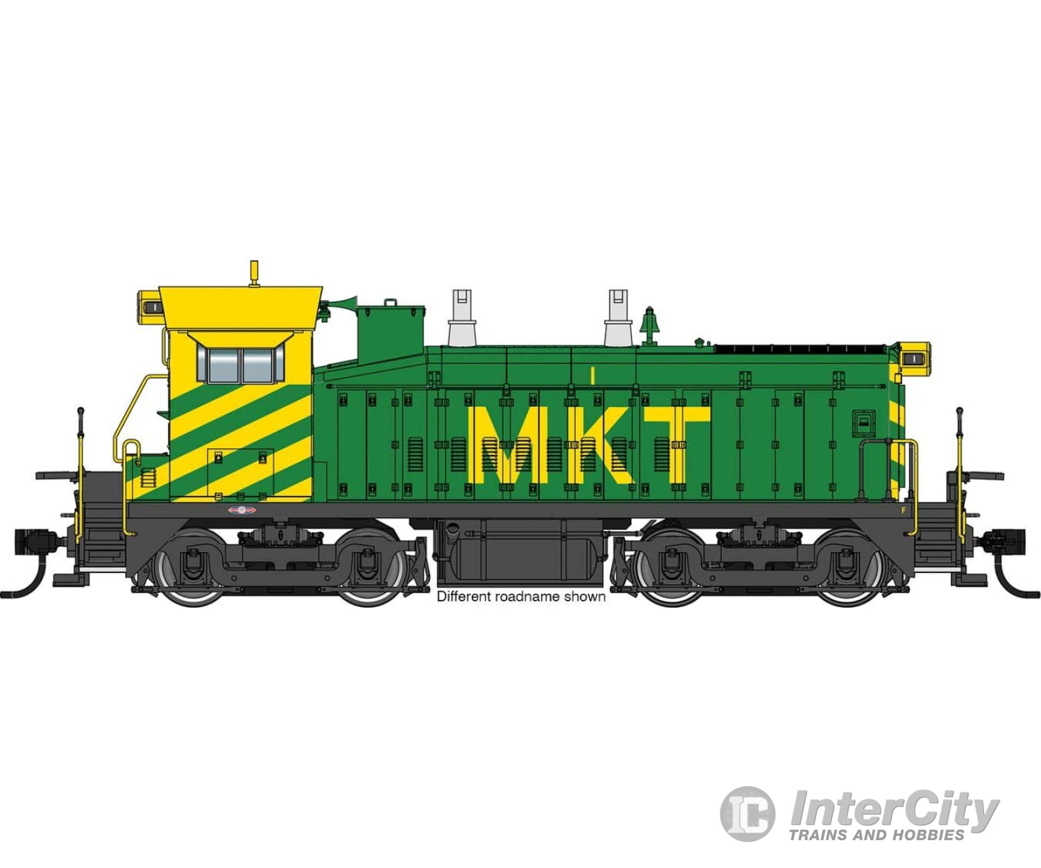 Walthers Proto 41508 Emd Sw1200 - Loksound 5 Sound & Dcc -- Missouri-Kansas-Texas(Tm) #3 Locomotives