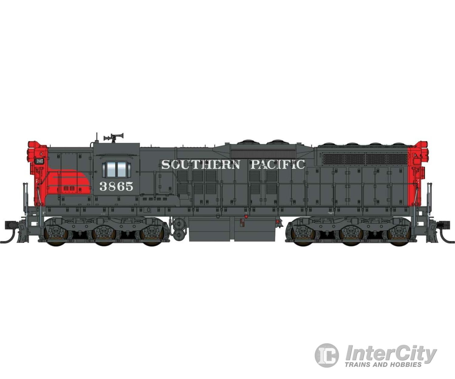 Walthers Proto 41713 Emd Sd9 - Esu Loksound 5 Sound & Dcc -- Southern Pacific(Tm) #3865; 1965