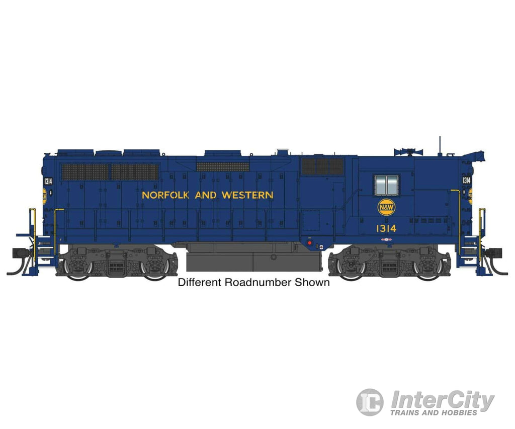 Walthers Proto 42184 Emd Gp35 - Loksound 5 Sound & Dcc -- Norfolk Western #1319 Locomotives