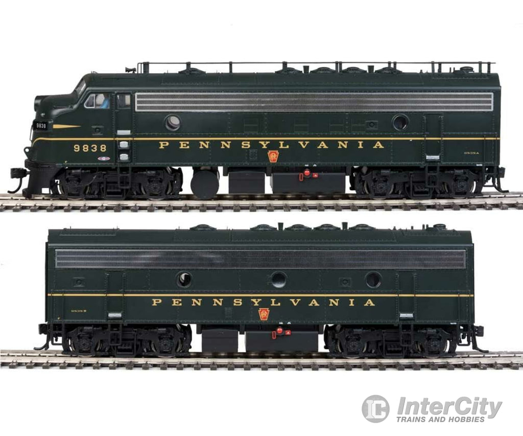 Walthers Proto 42538 Emd Fp7 & F7B Loksound 5 Sound Dcc -- Pennsylvania Railroad Efp-15 #9838A Eh-15