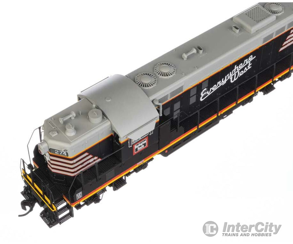 Walthers Proto 42713 Emd Gp9 Phase I - Loksound 5 Sound And Dcc -- Chicago Burlington & Quincy #274