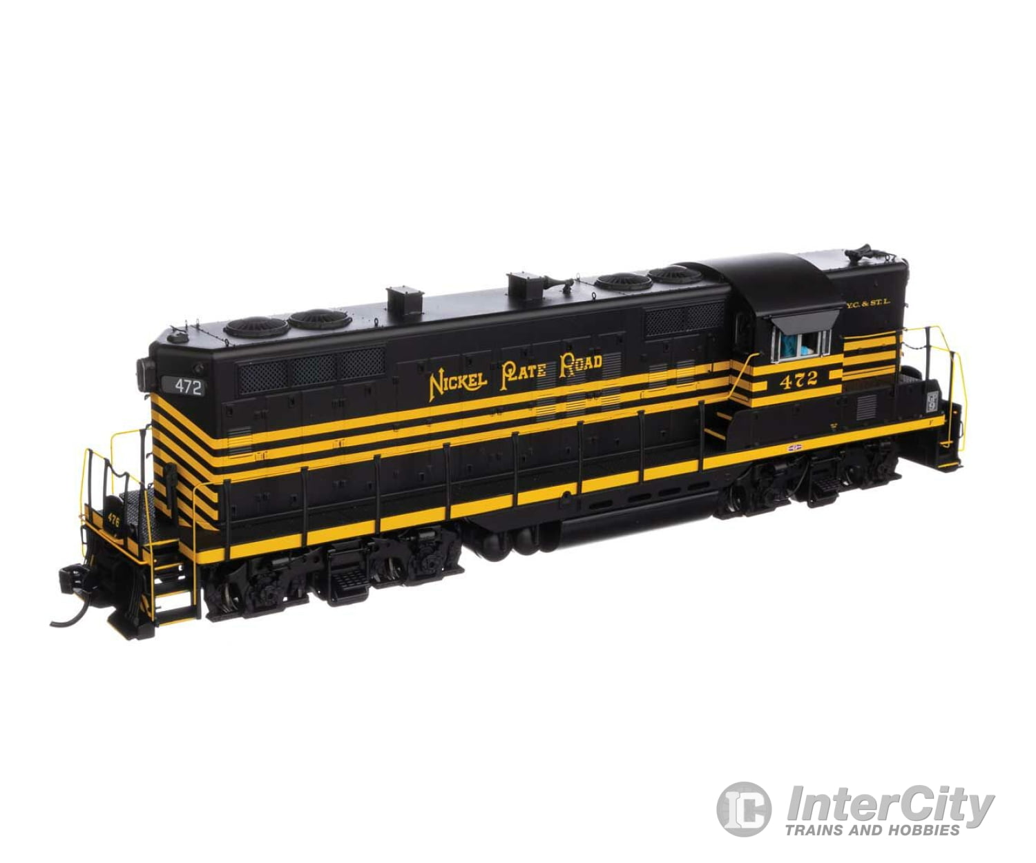 Walthers Proto 42717 Emd Gp9 Phase Ii - Loksound 5 Sound And Dcc -- Nickel Plate Road #472