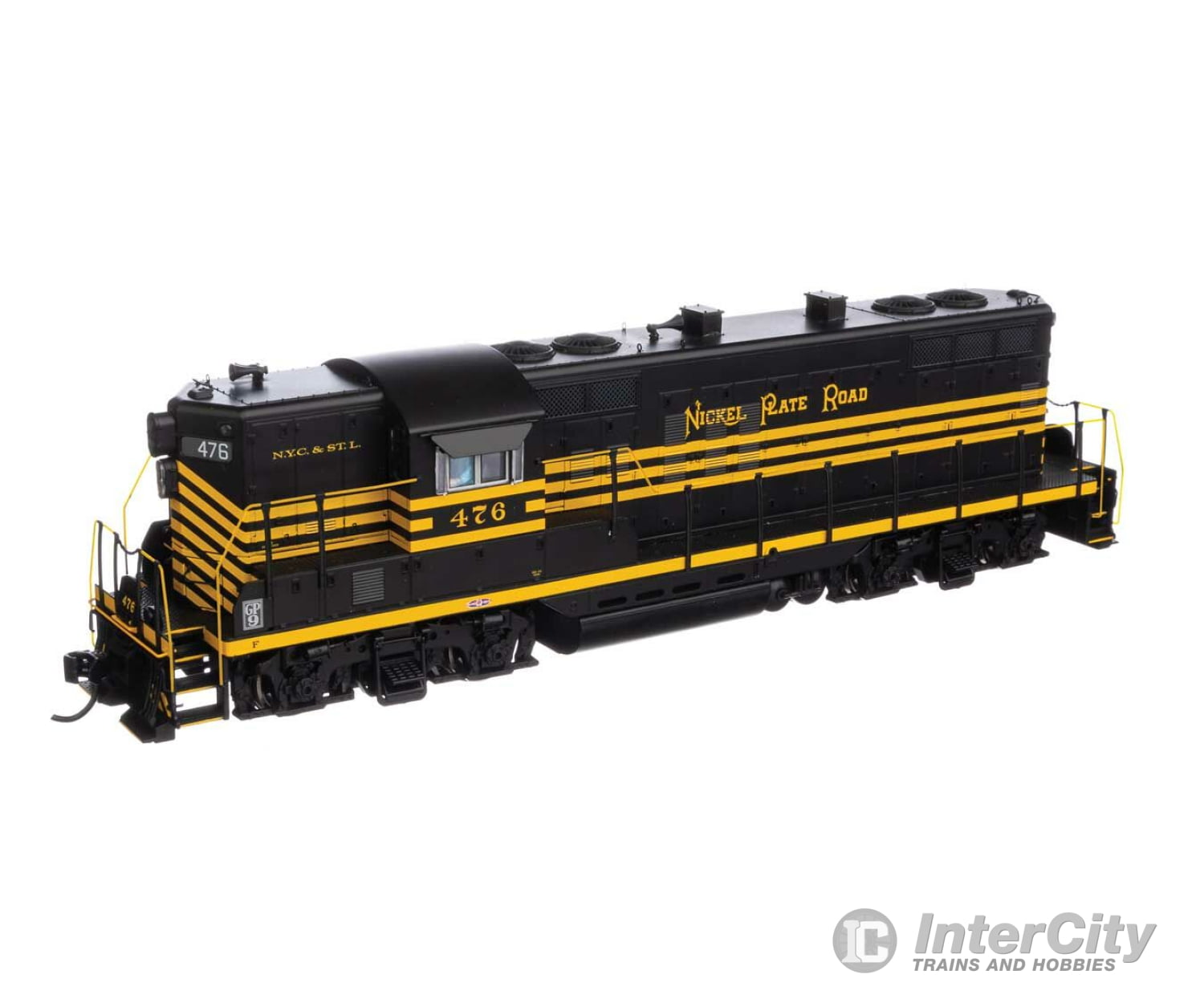 Walthers Proto 42718 Emd Gp9 Phase Ii - Loksound 5 Sound And Dcc -- Nickel Plate #476 Locomotives