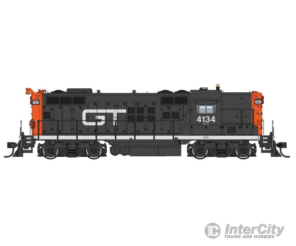 Walthers Proto 42803 Emd Gp9 With Loksound 5 Sound & Dcc -- Grand Trunk Western #4134 Locomotives