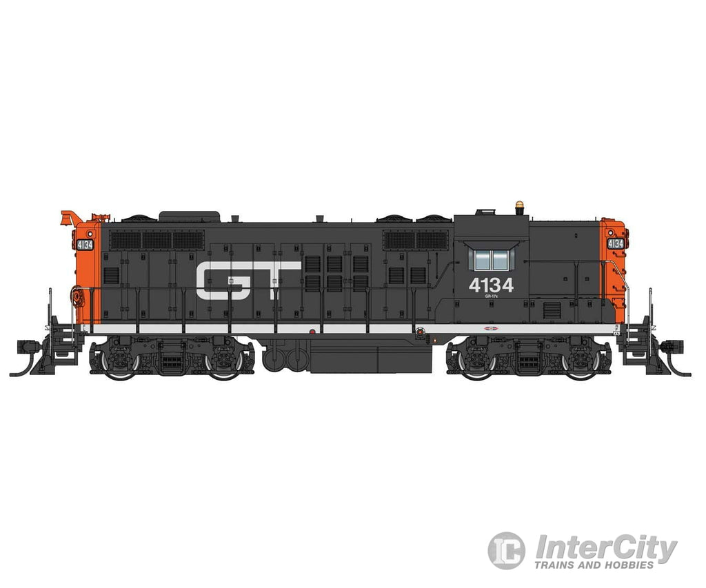 Walthers Proto 42803 Emd Gp9 With Loksound 5 Sound & Dcc -- Grand Trunk Western #4134 Locomotives