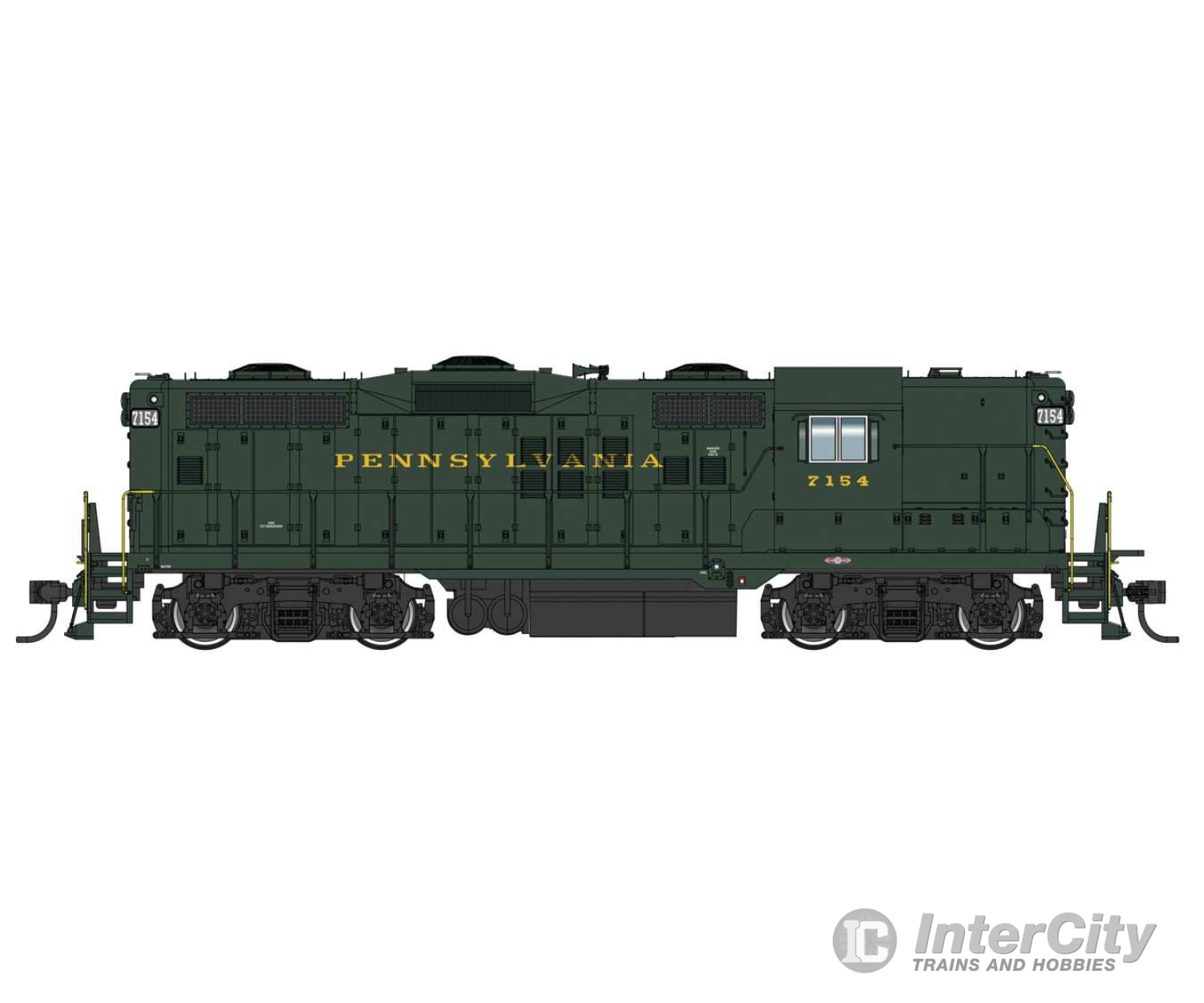 Walthers Proto 42811 Emd Gp9 With Loksound 5 Sound & Dcc -- Pennsylvania Railroad #7154 (Brunswick