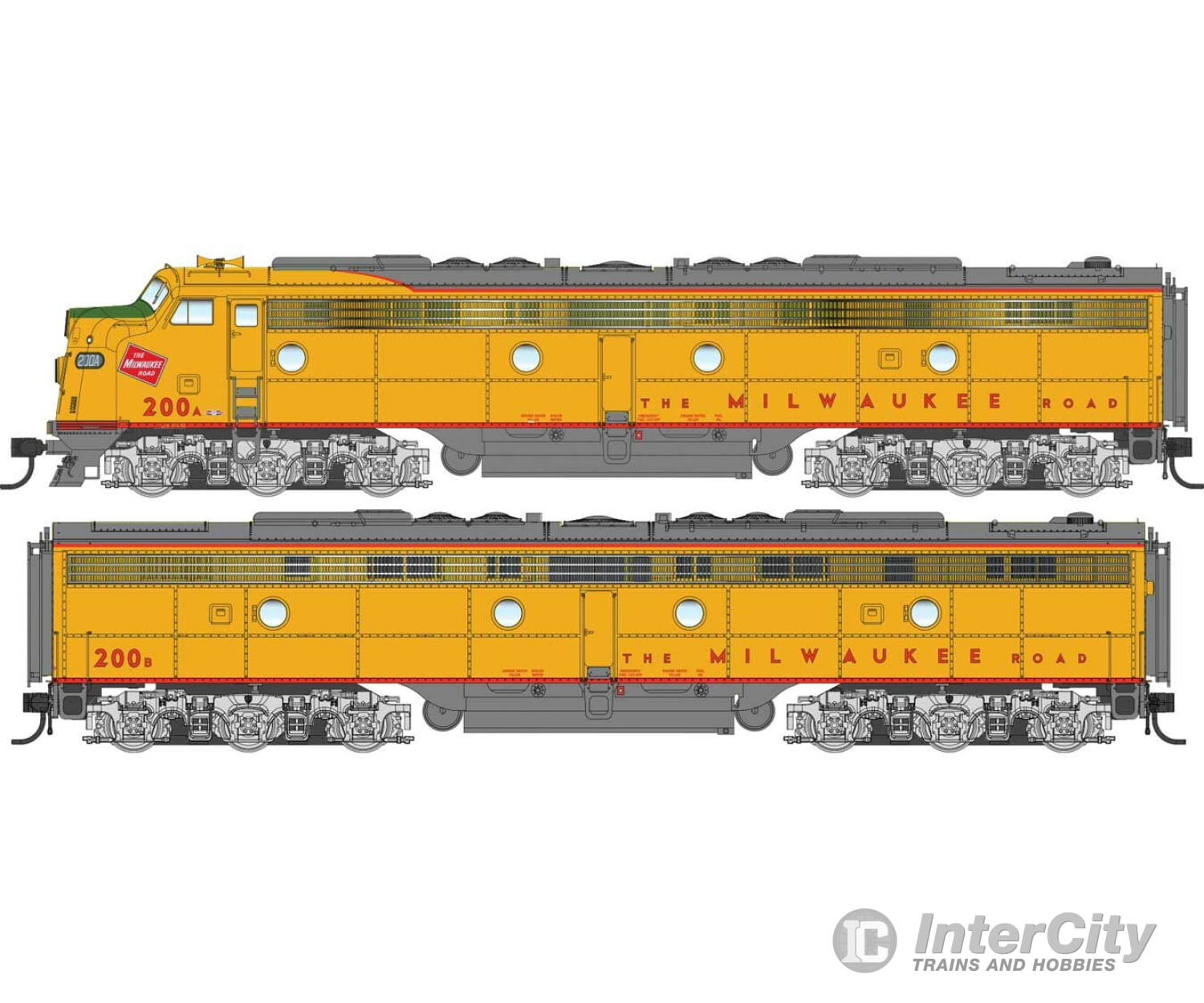 Walthers Proto 42950 Emd E9A - E9B Loksound 5 Sound & Dcc City Of San Francisco -- Milwaukee Road