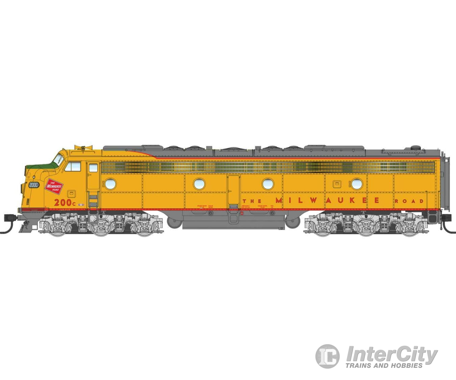 Walthers Proto 42952 Emd E9A - Loksound 5 Sound & Dcc City Of San Francisco -- Milwaukee Road #200C