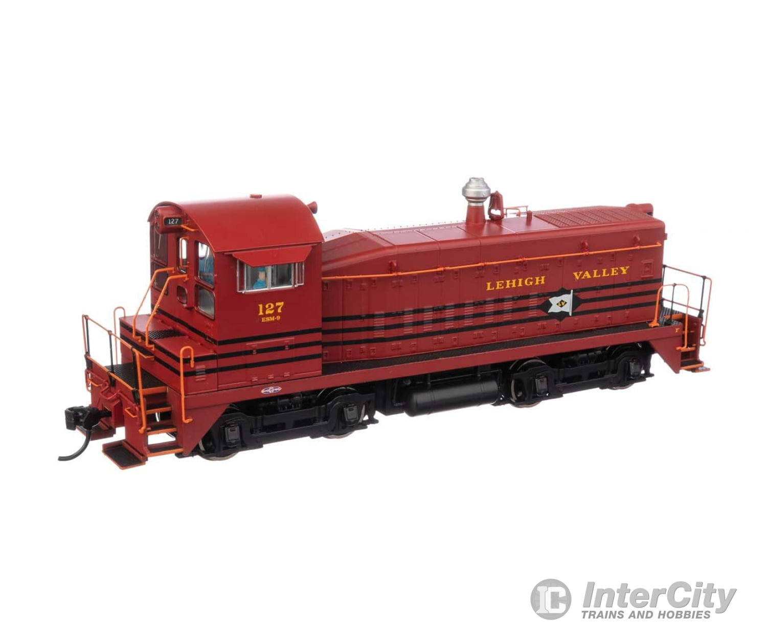 Walthers Proto 48505 Emd Sw900 - Standard Dc -- Lehigh Valley #123 Locomotives