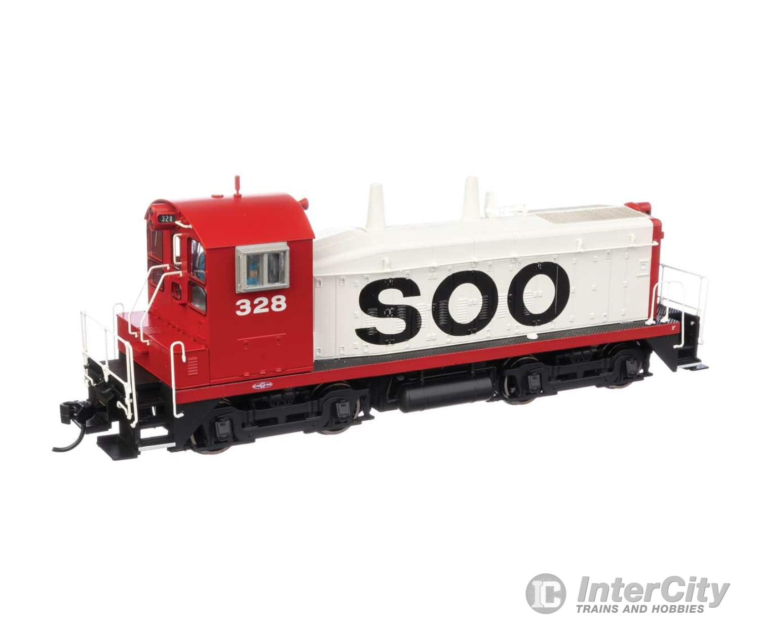 Walthers Proto 48510 Emd Sw1200 - Standard Dc -- Soo Line #328 Locomotives