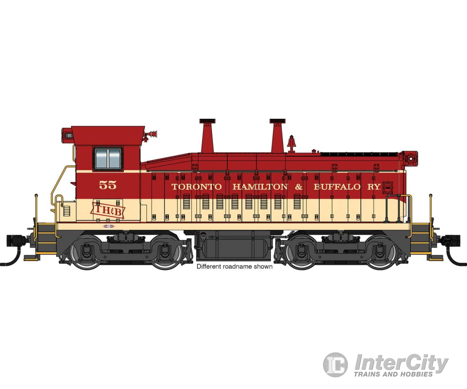 Walthers Proto 48516 Emd Sw9 - Standard Dc -- Toronto Hamilton And Buffalo #58 Locomotives