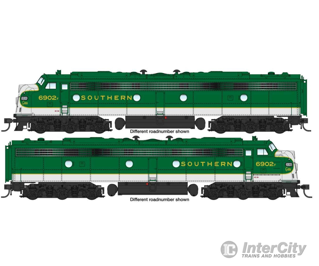 Walthers Proto 49921 Emd E8 A-A - Standard Dc -- Southern #6903 & 6915 Locomotives