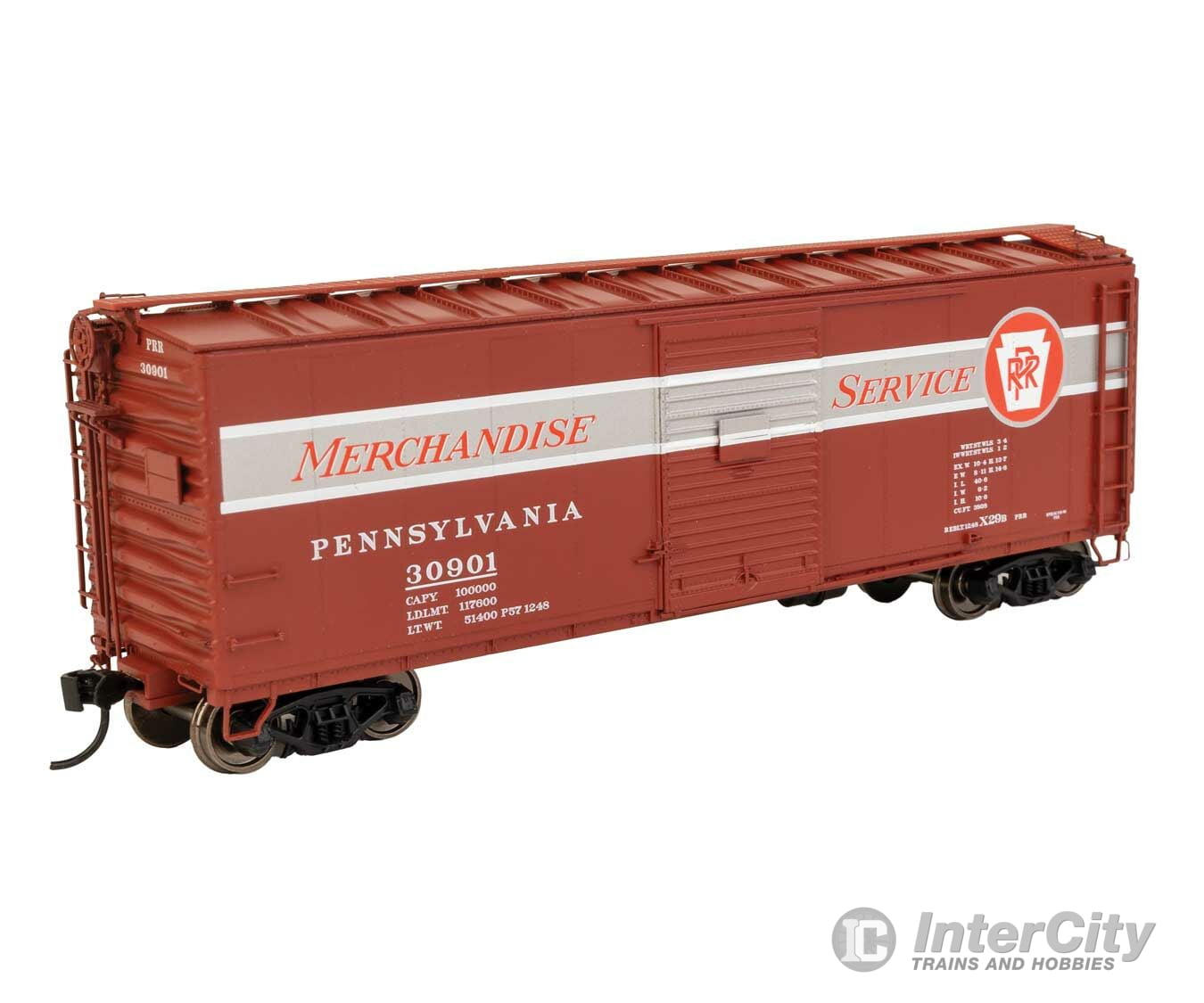 Walthers Proto 901 Pennsylvania Railroad Merchandise Service Freight Train -- Set #2; 12 40 Rebuilt