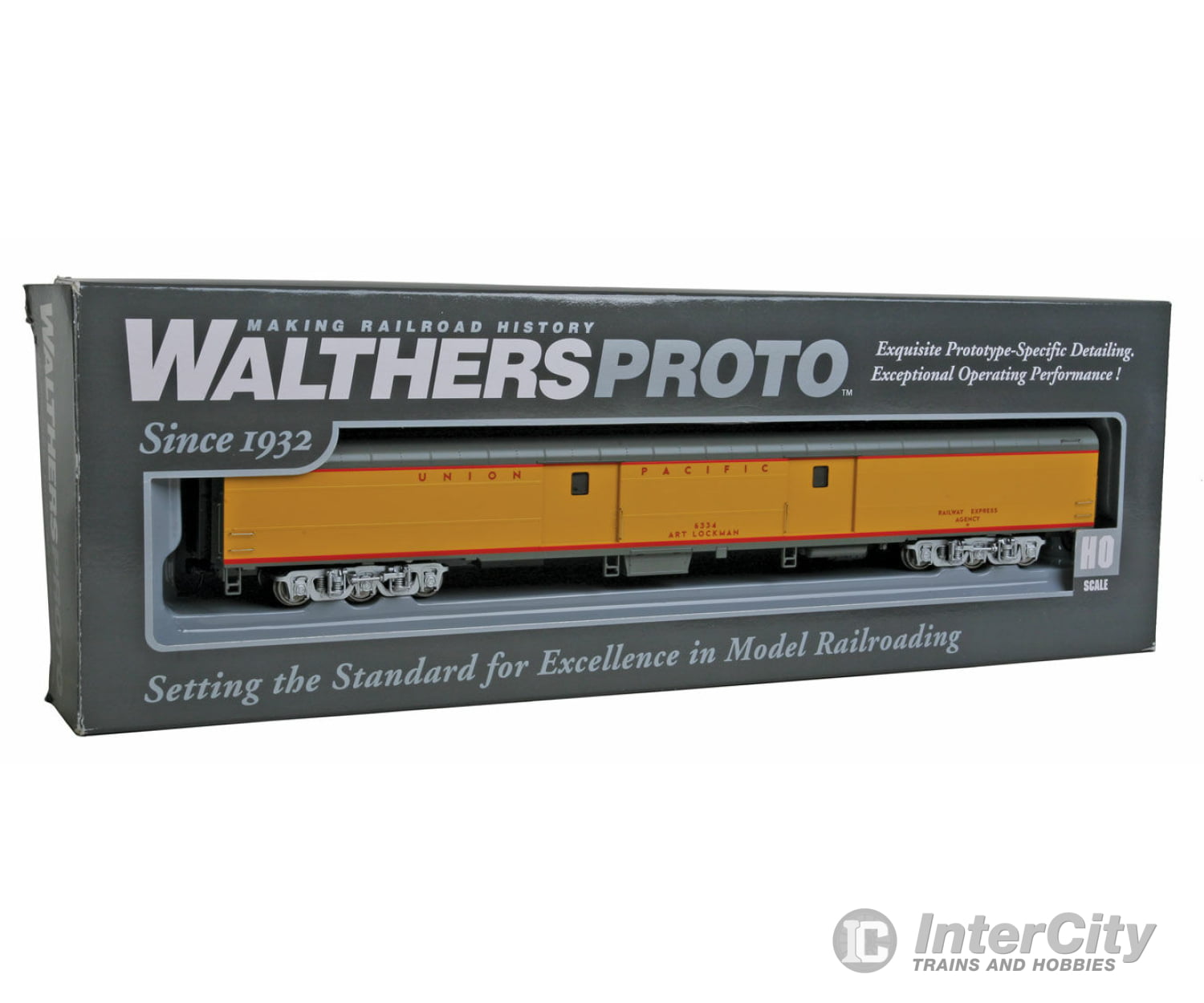 Walthers Proto 9201 85 Acf Baggage Car - Standard Heritage Fleet -- Union Pacific(R) #6334 Art