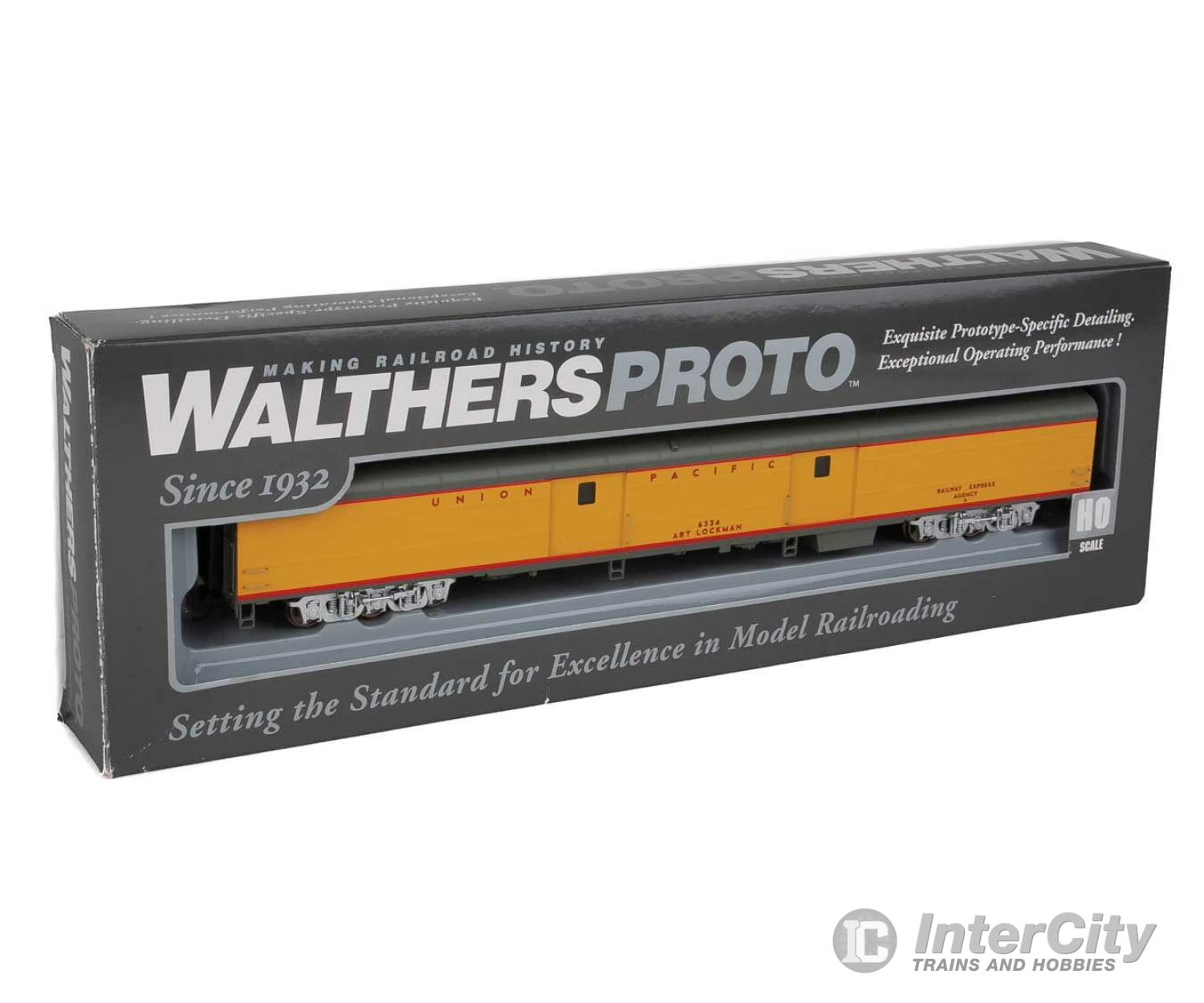 Walthers Proto 9204 85 Acf Baggage Car - Standard Union Pacific(R) Heritage Fleet -- Art Lockman