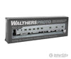 Walthers Proto 9606 85 Budd Pine Series 10-6 Sleeper - Ready To Run -- Santa Fe (Real Metal Finish