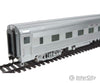 Walthers Proto 9606 85 Budd Pine Series 10-6 Sleeper - Ready To Run -- Santa Fe (Real Metal Finish