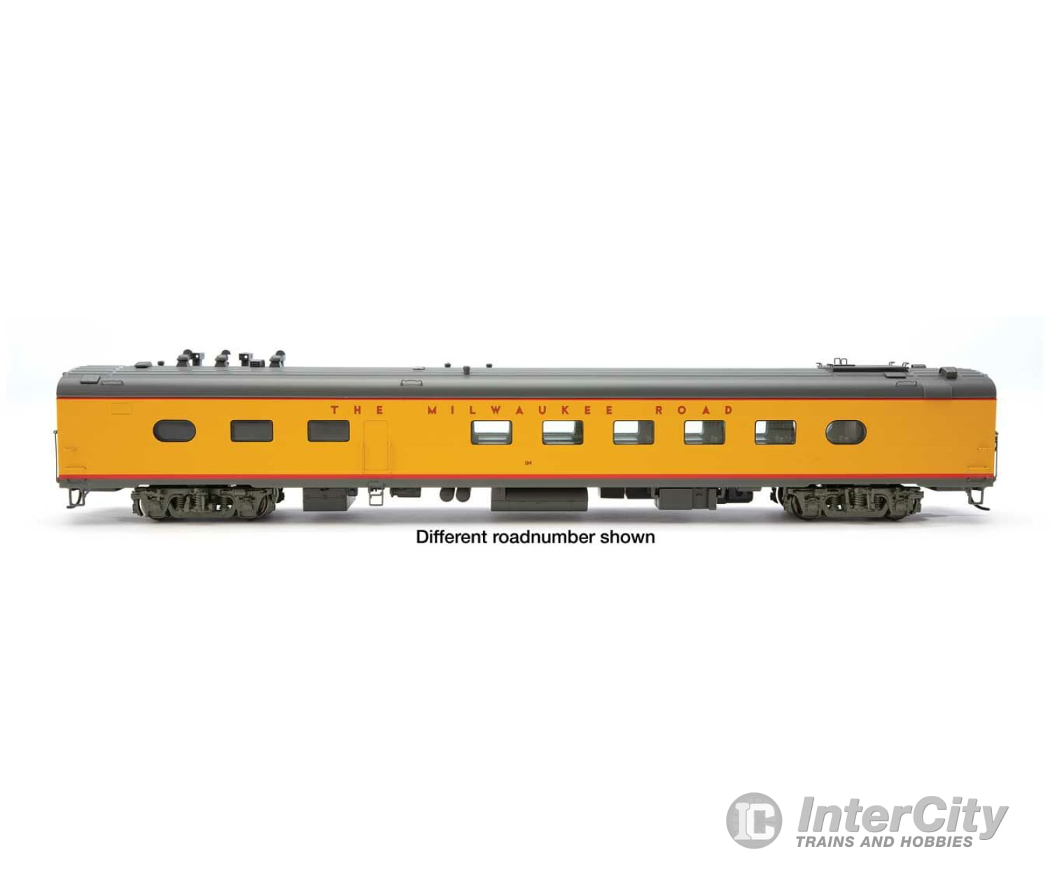 Walthers Proto 9808 85 Milwaukee Road 48-Seat Diner - City Of San Francisco -- Standard W/Decals