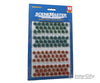Walthers Scenemaster 1106 Grass Tufts - Pkg(104) 1/4’ 0.6Cm Tall -- Wildflower Patches & Scenery