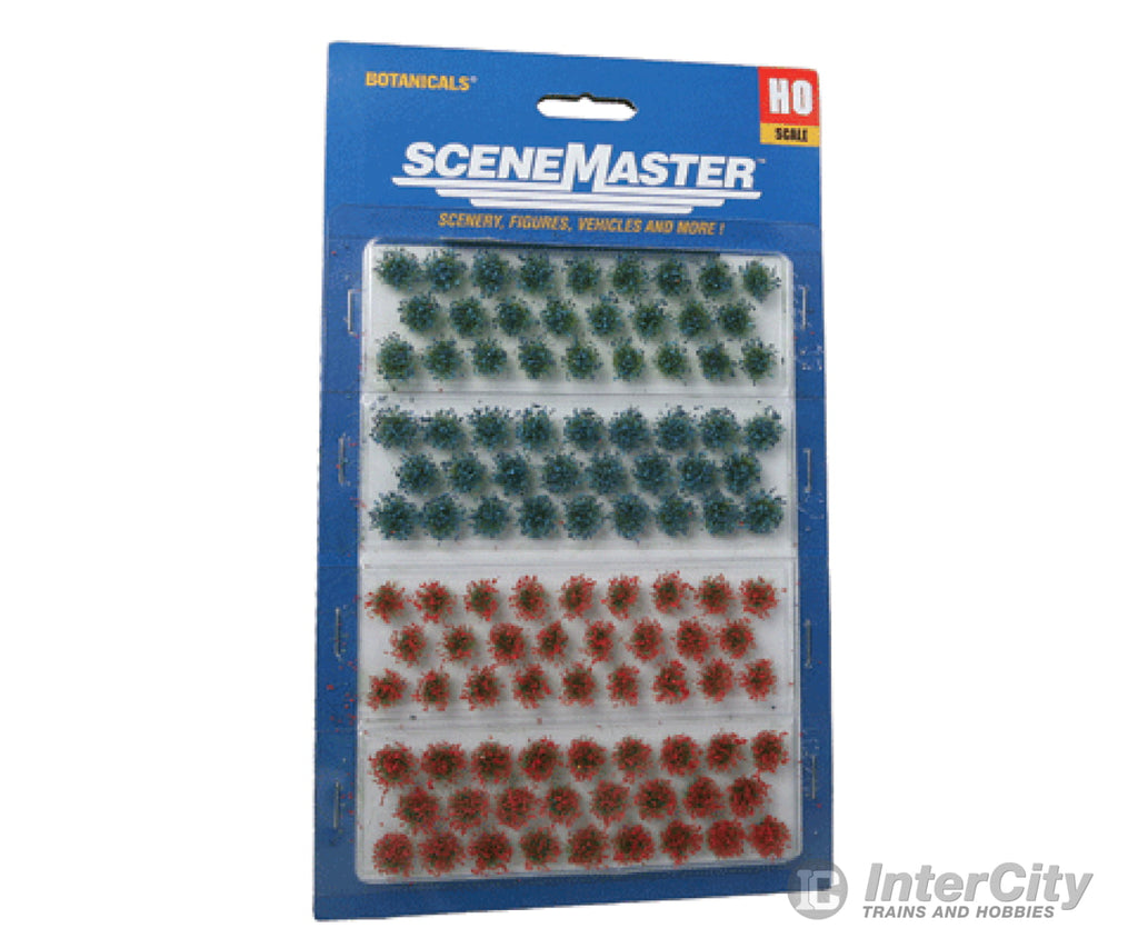 Walthers Scenemaster 1106 Grass Tufts - Pkg(104) 1/4’ 0.6Cm Tall -- Wildflower Patches & Scenery