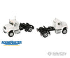 Walthers Scenemaster 11190 International(R) 4900 Single-Axle Semi Tractor Only - Assembled -- White