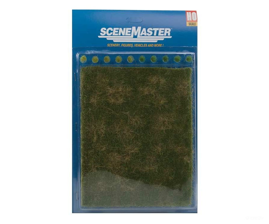 Walthers Scenemaster 1127 Tear & Plant Meadow Mat - 5 - 5/8 X 7 - 7/8’ 21.9 20Cm - - Summer Grass