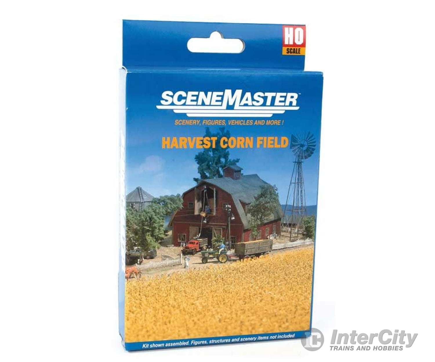 Walthers Scenemaster 1141 Harvest Corn Field -- Brown Grass & Scenery Mats