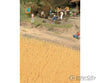 Walthers Scenemaster 1143 Harvest Wheat Field -- Brown Grass & Scenery Mats