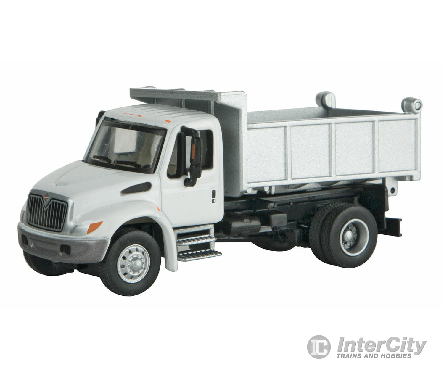 Walthers Scenemaster 11635 International(R) 4300 Single-Axle Dump Truck - Assembled -- White