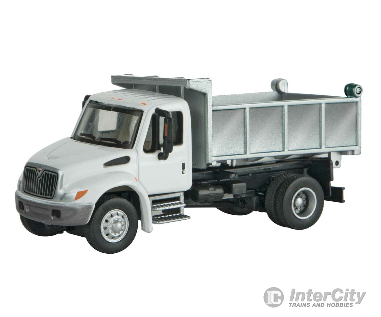 Walthers Scenemaster 11637 International(R) 4300 Single-Axle Dump Truck - Assembled -- White With