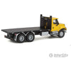 Walthers Scenemaster 11653 International(R) 7600 3-Axle Flatbed Truck - Assembled -- Yellow Cab