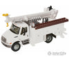 Walthers Scenemaster 11733 International(R) 4300 Utility Truck W/Drill - Assembled -- White