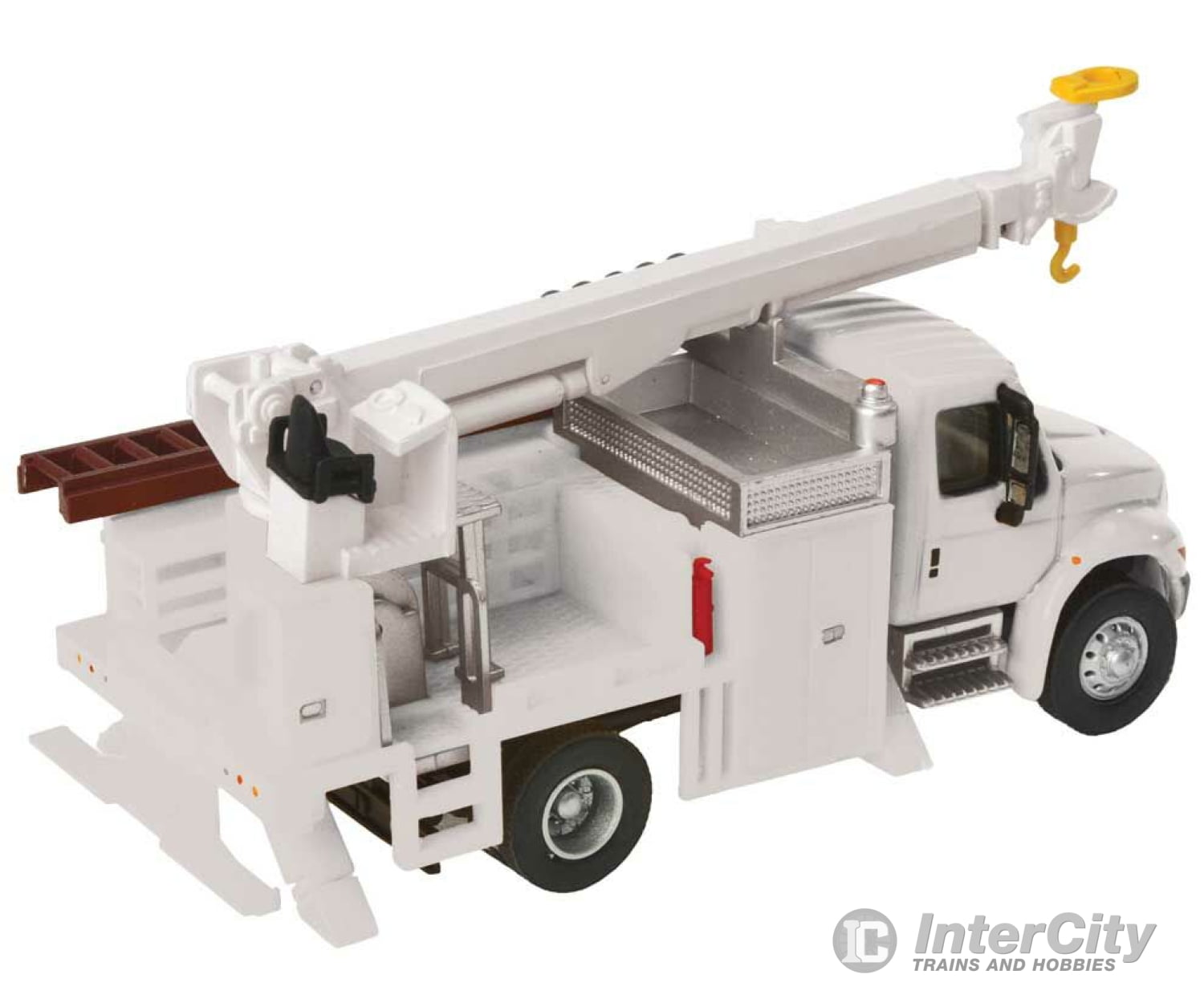 Walthers Scenemaster 11734 International(R) 4300 Utility Truck W/Drill - Assembled -- White