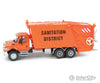 Walthers Scenemaster 11770 International(R) 7600 Garbage Truck - Assembled -- Sanitation District