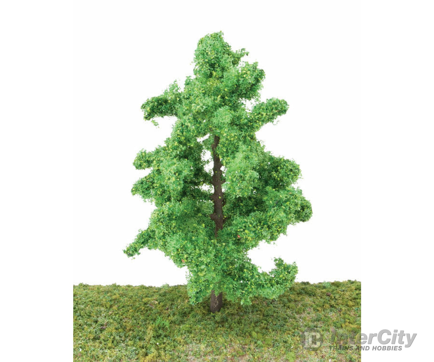 Walthers Scenemaster 1183 Spring Trees Pkg(10) -- 3-3/8 To 5-1/2’ 8 14Cm W/Pin Base & Vegetation