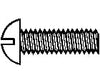 Walthers Scenemaster 1188 Nylon Round Head Machine Screws Pkg(12) -- 4-40; 3/4 X.112’ 1.91.28Cm