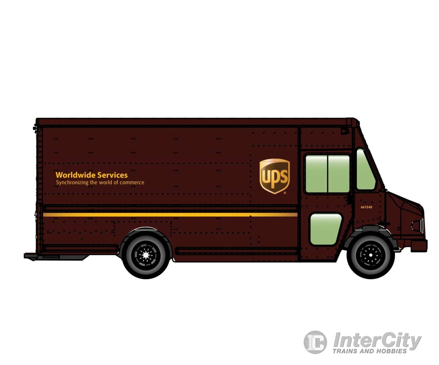 Walthers Scenemaster 12100 Morgan Olson(R) Route Star Van -- Ups(R) Package Car - New Style Cars &