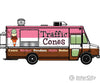 Walthers Scenemaster 12108 Morgan Olson(R) Route Star Van -- Road Cones Ice Cream Food Truck Cars &