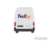 Walthers Scenemaster 12203 Delivery Van - Assembled -- Fedex Express (White Purple Orange) Cars &