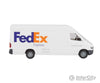 Walthers Scenemaster 12203 Delivery Van - Assembled -- Fedex Express (White Purple Orange) Cars &