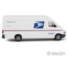 Walthers Scenemaster 12208 Delivery Van - Assembled -- United States Postal Service (White Blue Red;