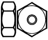 Walthers Scenemaster 1256 Nylon Hex Nuts Pkg(12) -- 4-40;.100 X 1/4’.25.64Cm Hardware & Fasteners
