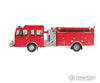 Walthers Scenemaster 13800 Heavy-Duty Fire Engine - Assembled -- Red Cars & Trucks