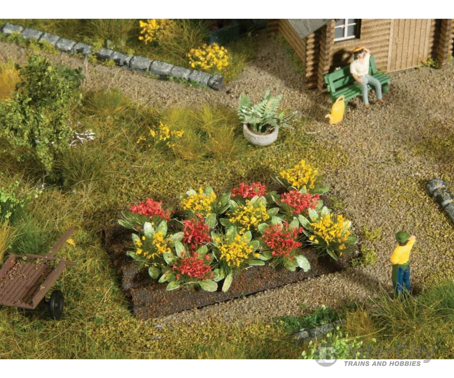 Walthers Scenemaster 1400 Rose Plants Pkg(12) Scenery Details