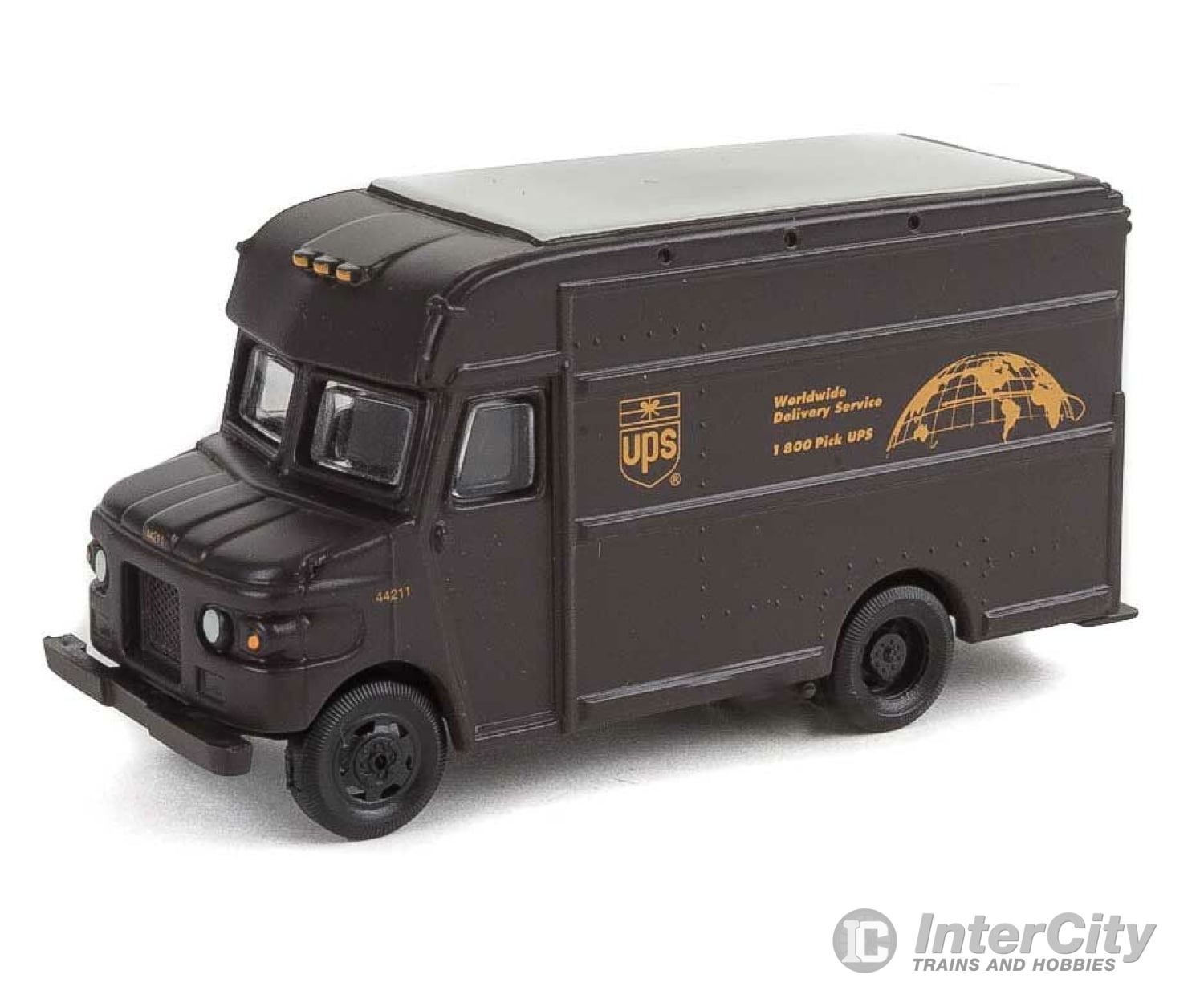 Walthers Scenemaster 14000 Ups Package Car -- United Parcel Service Bow Tie Shield Logo Cars &