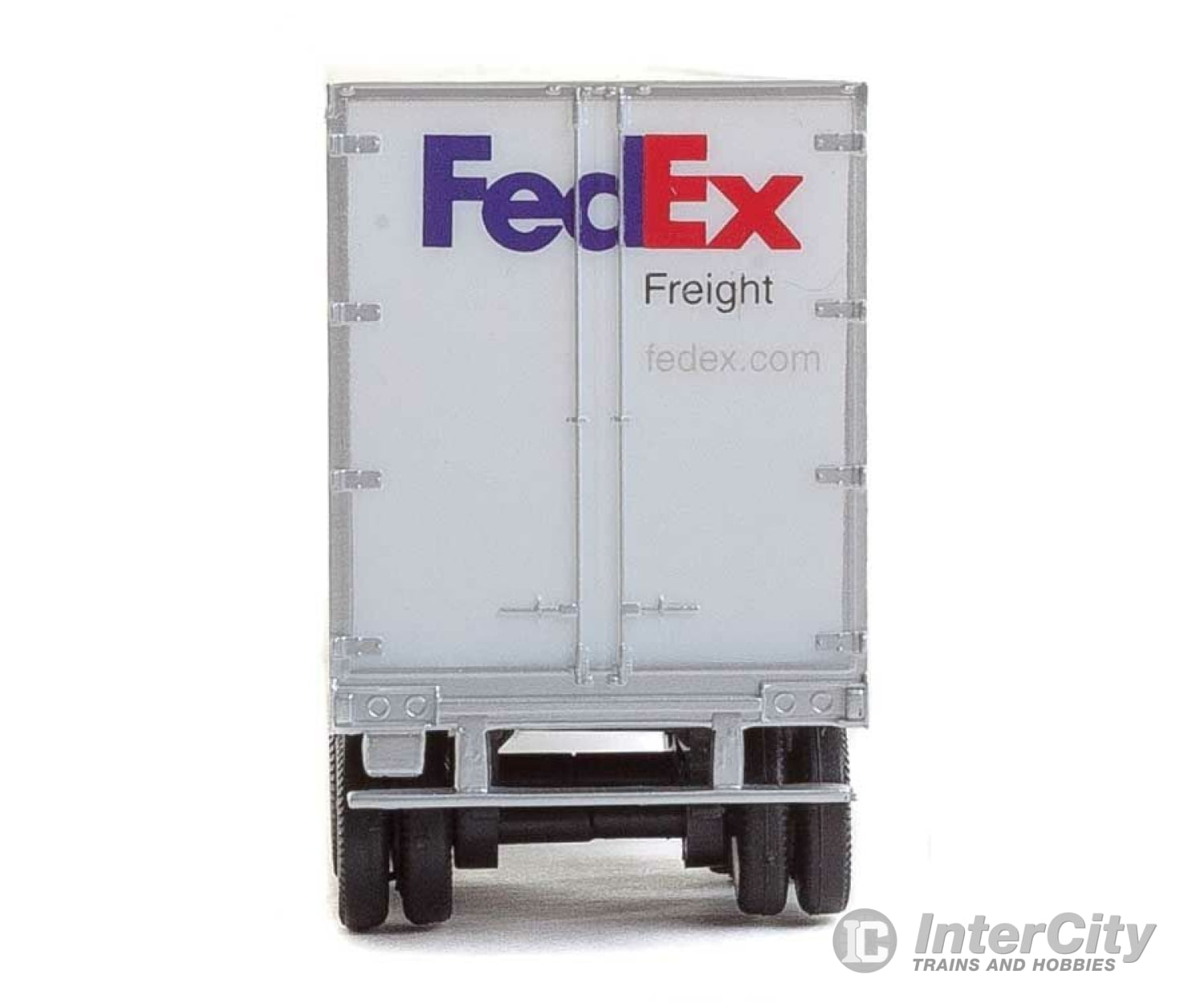 Walthers Scenemaster 2452 53’ Stoughton Trailer 2-Pack - Assembled -- Fedex Freight Loads &