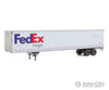 Walthers Scenemaster 2452 53’ Stoughton Trailer 2-Pack - Assembled -- Fedex Freight Loads &