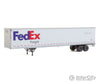 Walthers Scenemaster 2452 53’ Stoughton Trailer 2-Pack - Assembled -- Fedex Freight Loads &