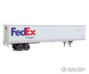 Walthers Scenemaster 2452 53’ Stoughton Trailer 2-Pack - Assembled -- Fedex Freight Loads &